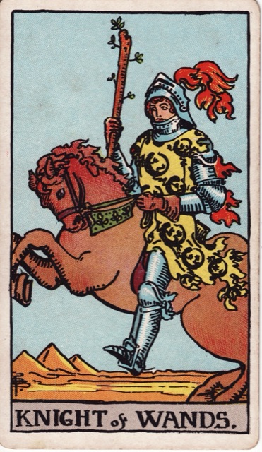 Caballero de Bastos: significado en el Tarot
