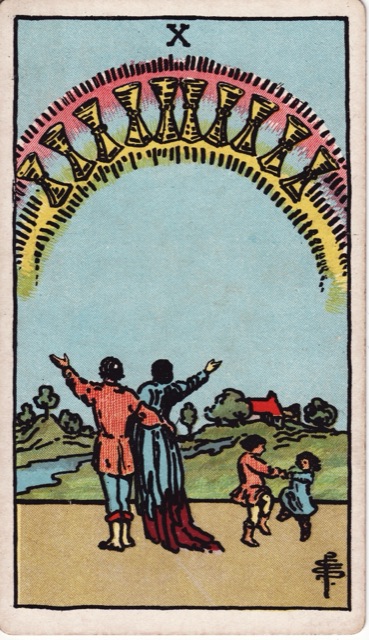 Diez de Copas: significado en el Tarot