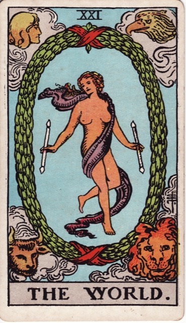 El Mundo: significado en el Tarot
