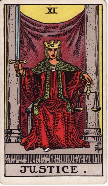 La Justicia: significado en el Tarot