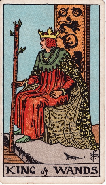 Rey de Bastos: significado en el Tarot