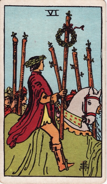 Seis de Bastos: significado en el Tarot