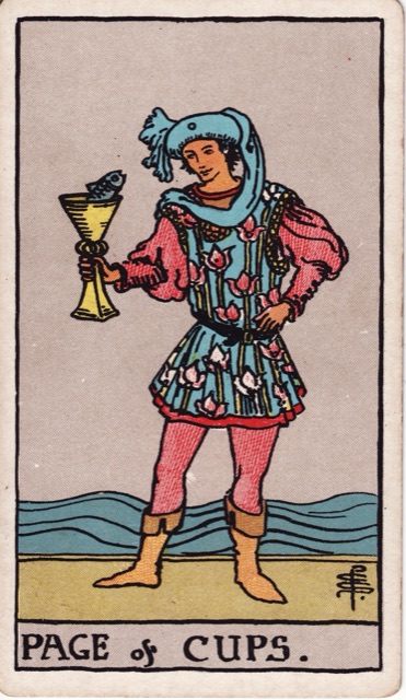 Sota de Copas: significado en el Tarot